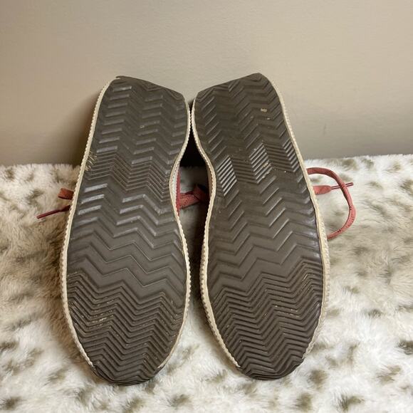 Sorel Women Out and About Sneakers Red/Rust Size 8 - Picture 4 of 5